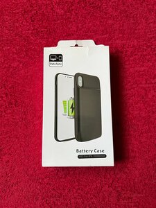 Чехол аккумулятор Battery Case для iPhone X, 6000 mAh, Внешний аккумулятор, чёрный