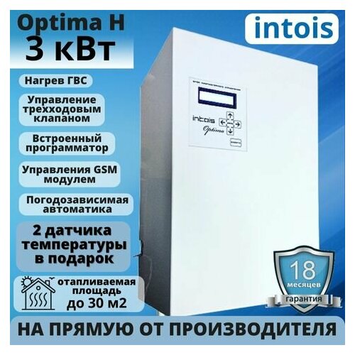 Электрический котел отопления Оптима Н 3 кВт 4833000₽