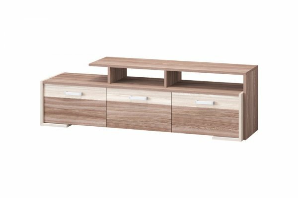 фото Тумба под ТВ №11 - ясень шимо светлый/ясень шимо темный