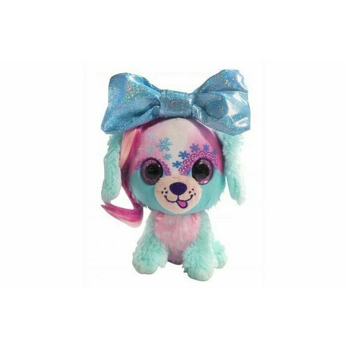 фото Little bow pets щенок frosty с бантиком сюрпризом 18 см sho kid