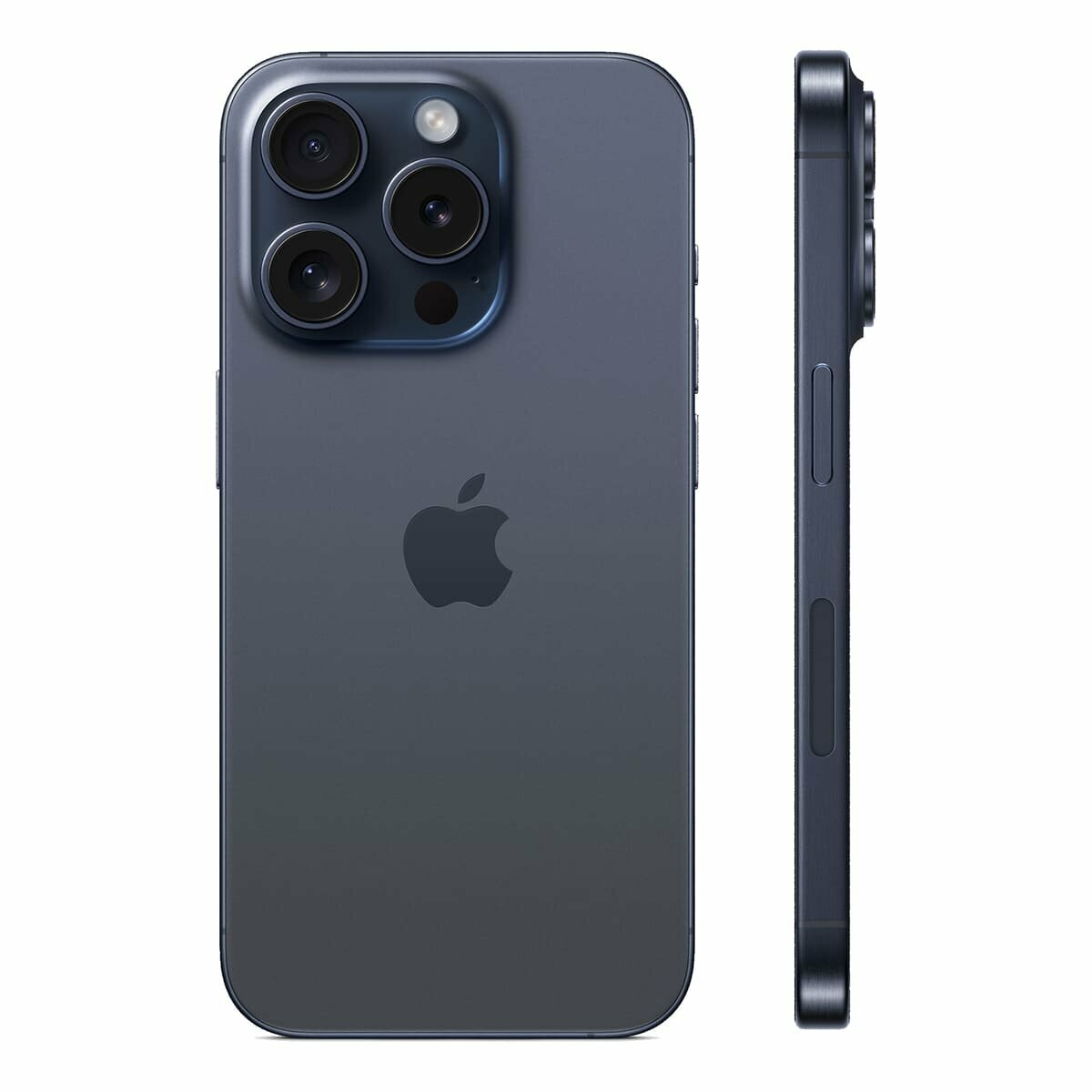 Смартфон Apple iPhone 15 Pro 256 ГБ, Dual nano SIM, синий титан 2 физические сим-карты — фото 1
