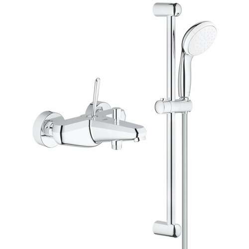 Смеситель для ванны Grohe Eurodisc Joy 23431000 + 27924001