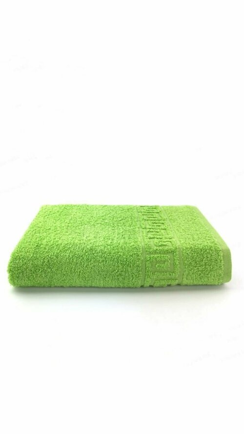 Полотенце банное, махровое 70х140 см Хлопок 100% 430г/м2 Светло зеленый