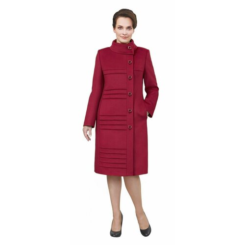 фото Пальто сезон стиля, размер 52/164, красный