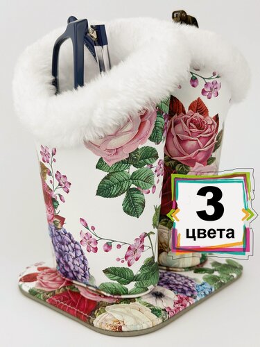 Изображение товара Подставка для очков настольная с мехом, двойная, Stax