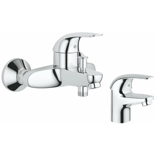 Комплект смесителей Grohe Euroeco 32743000 + 32734000