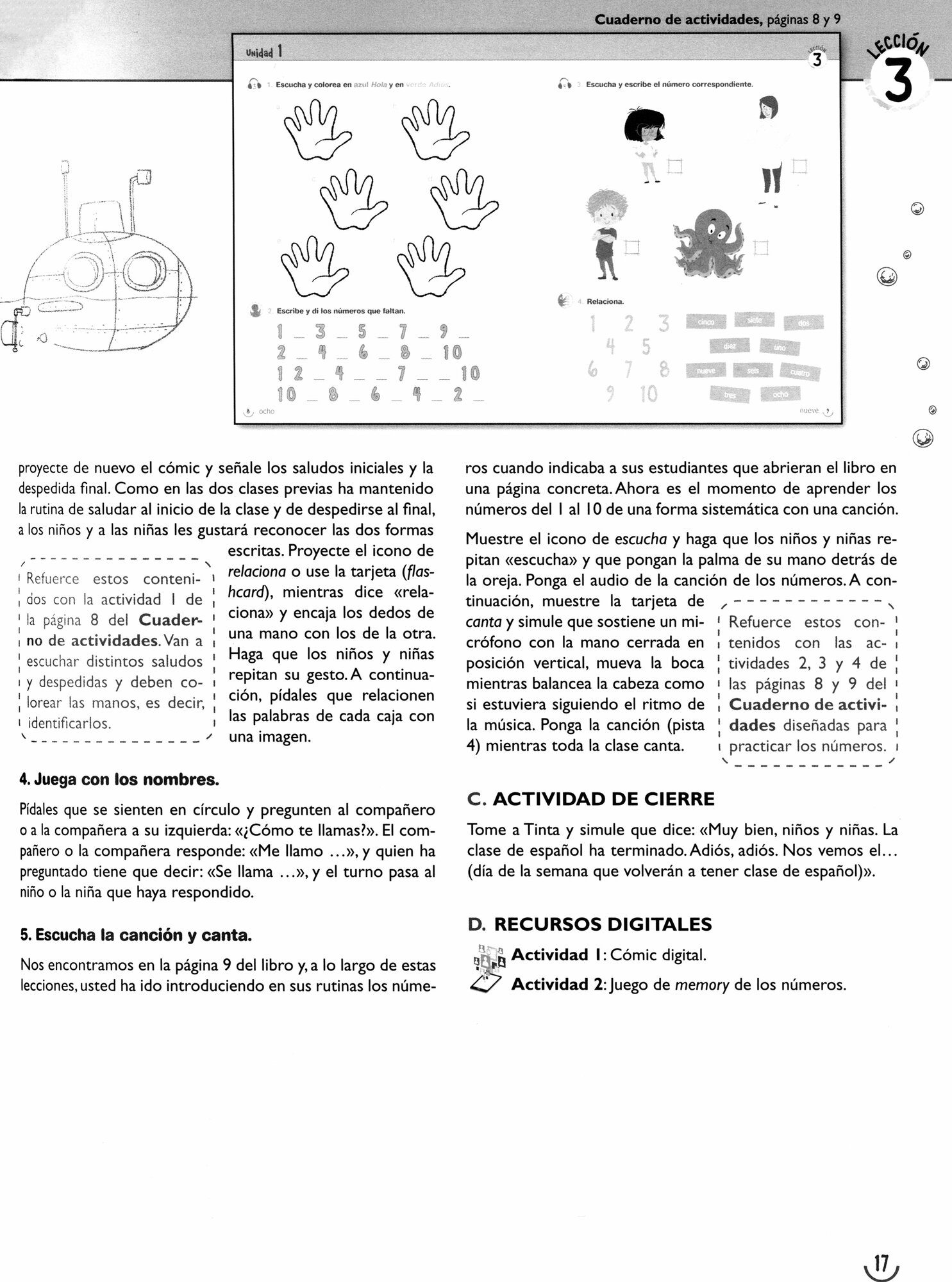 Submarino 1. Guia didactica. Libro del profesor - фото №8
