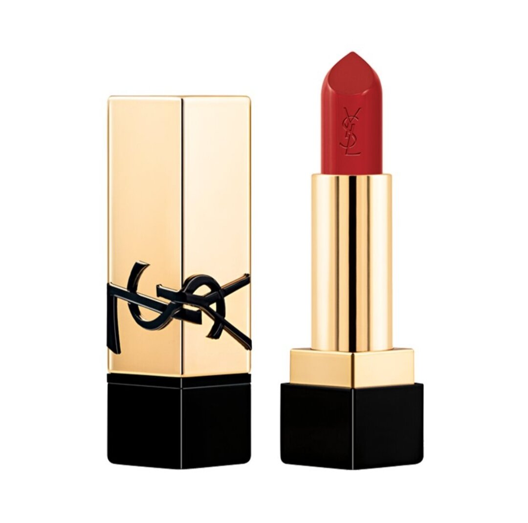Yves Saint Laurent губная помада Rouge Pur Couture Caring Satin Lipstick with Ceramides, r1971