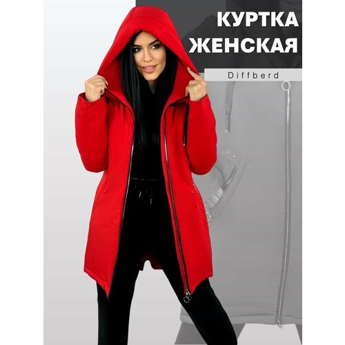 фото Куртка diffberd, размер 50, красный