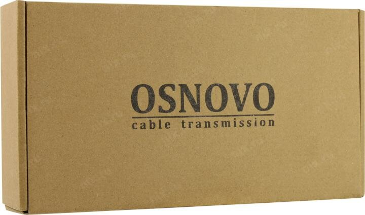 Медиа-конвертер OSNOVO оптический Fast Ethernet для передачи Ethernet по одному волокну одномодового оптического кабеля до 20км (по мног - фото №12
