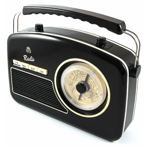 Радиоприемник в стиле ретро GPO Rydell radio BLACK