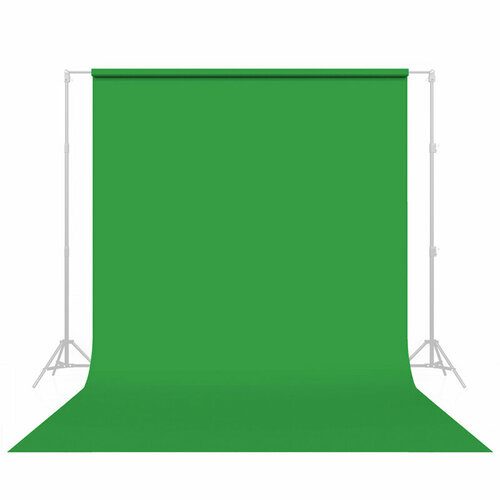 Фон бумажный 356x3200 см цвет зеленый хромакей Savage (46-140) Tech Green