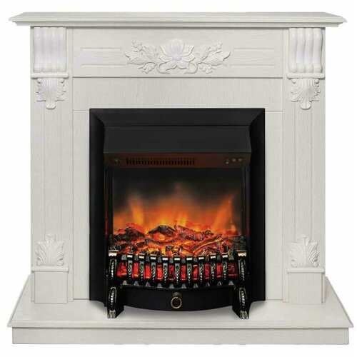 RealFlame "Ottawa WT", очаг Fobos, Lux Black, электрический, 1,5 кВт, напольный