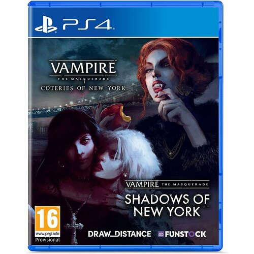 PS4 игра Funstock Vampire: TheMasquerade-Coteries+ShadowsofNewYorkCE