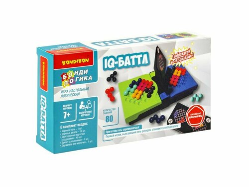 Игра настольная Bondibon логическая БондиЛогика IQ-Баттл