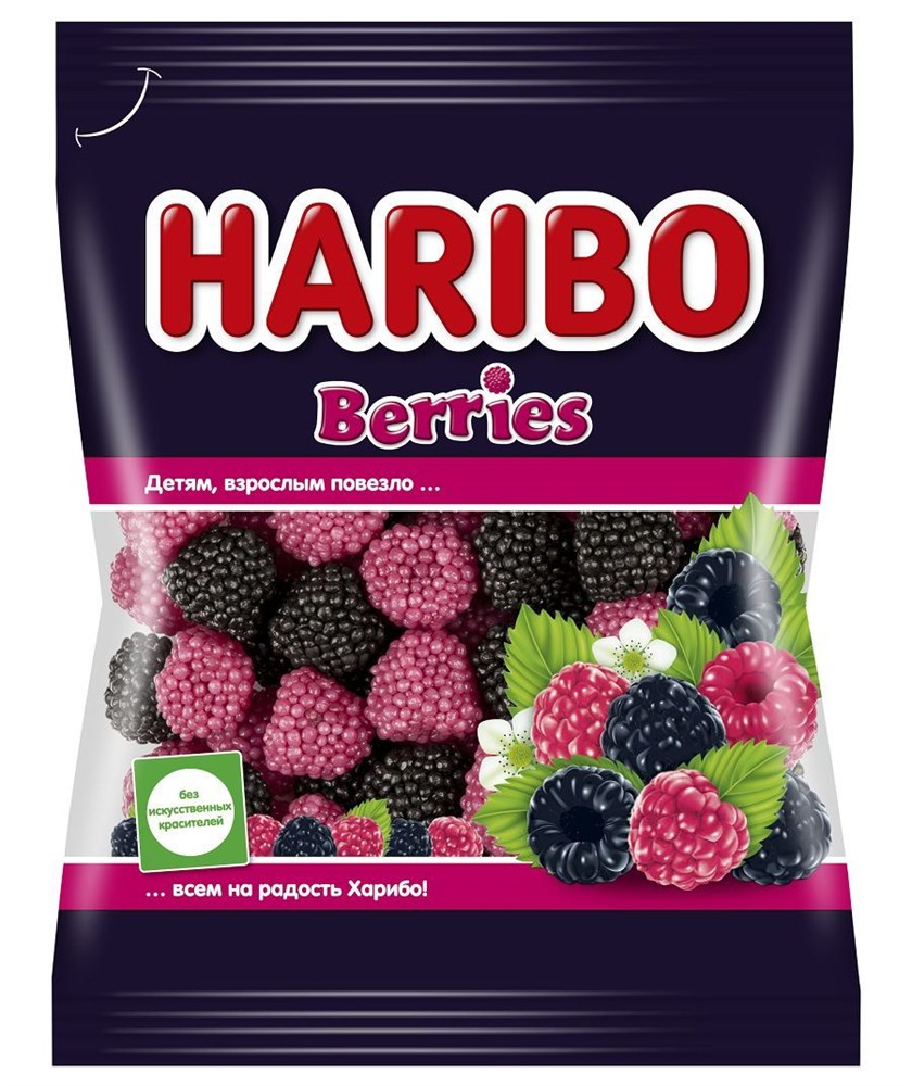 Мармелад Haribo Berries 175гр (Германия)/Мармелад жевательный Харибо Ягоды