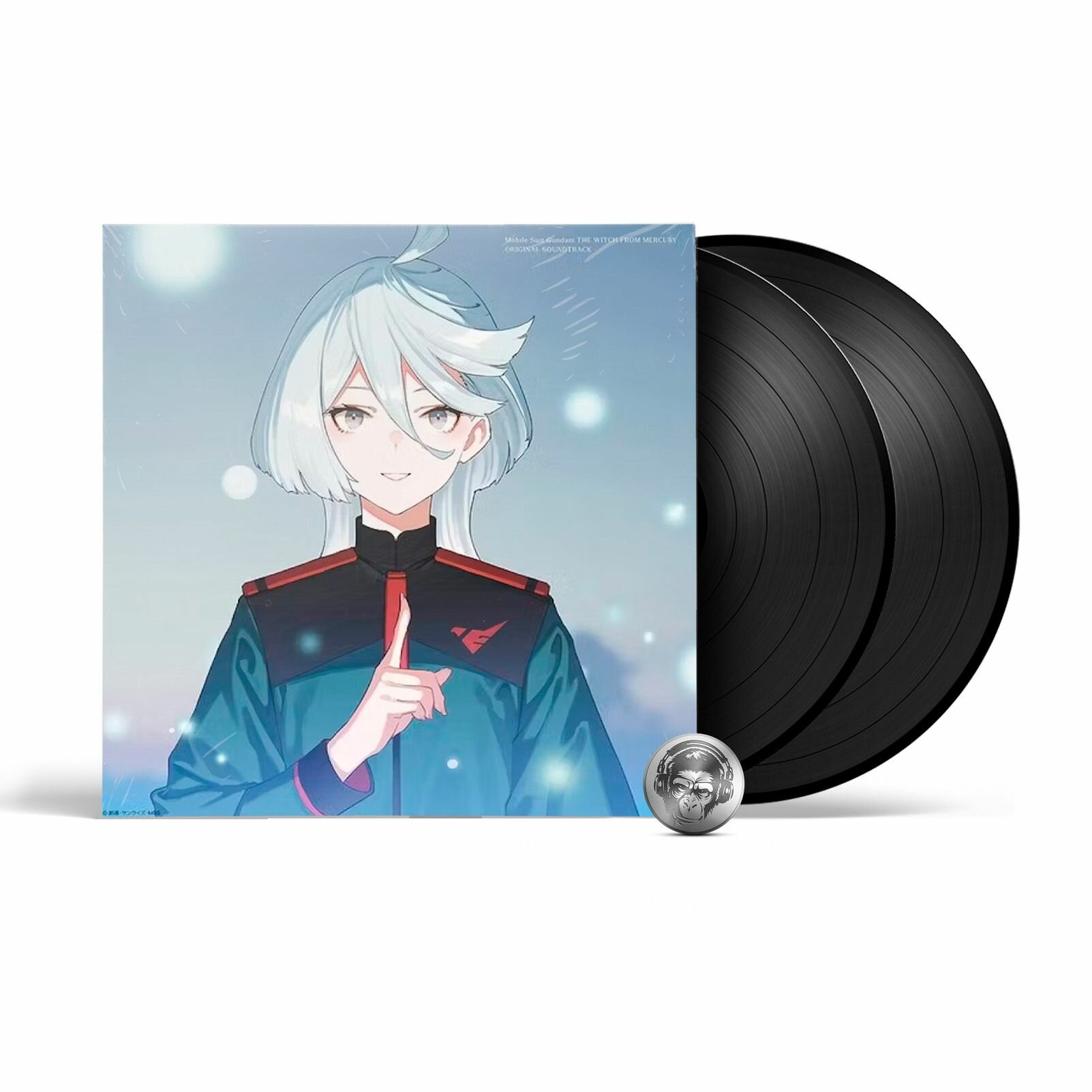 Фирменная виниловая пластинка OST - Mobile Suit Gundam: The Witch From Mercury (Takashi Ohmama) (2LP) 2023 Black, Limited