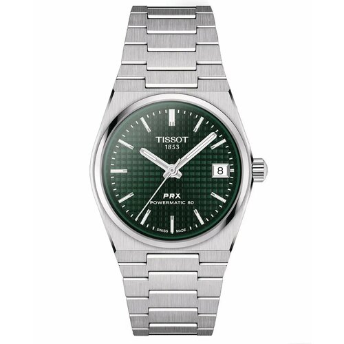 Наручные часы TISSOT T1372071109100, серебряный, зеленый