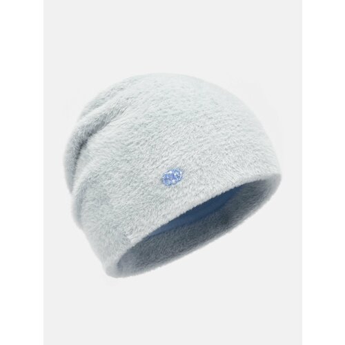 шапка бини каляев размер 56 голубой Шапка КАЛЯЕВ, размер 56, голубой