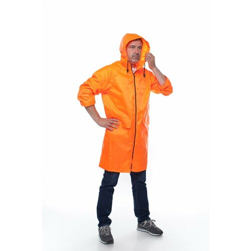 Дождевик БЕРТА, размер 60-62, оранжевый футболка берта размер 60 62