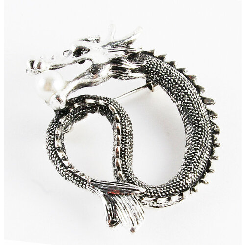 Брошь, серебряный