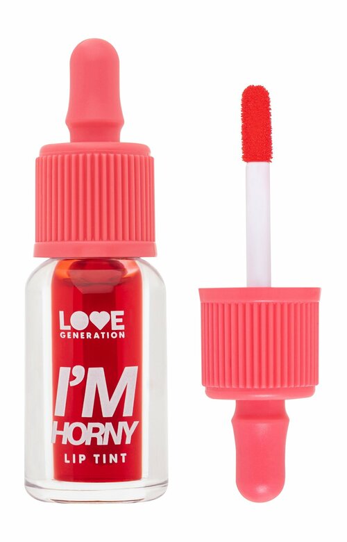LOVE GENERATION Тинт для губ Im Horny, 2,5 мл, 01 Красный
