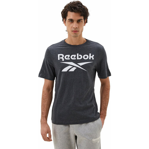 Футболка Reebok, размер M, серый