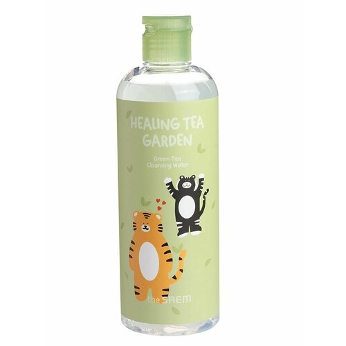 Средство для снятия макияжа, 400 мл, Healing Tea Garden Green Tea Cleansing Water, THE SAEM