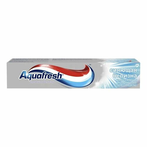 Aquafresh Зубная паста Сияющая белизна, 75 мл
