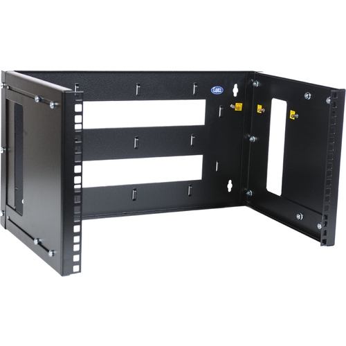 ЦМО Кронштейн настенный 6U регулируемая глубина 300-450 мм черный КНО-М-6U-9005 5228₽