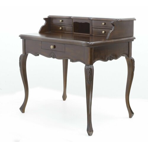 Французский письменный стол из красного дерева mahogany wood 138300₽