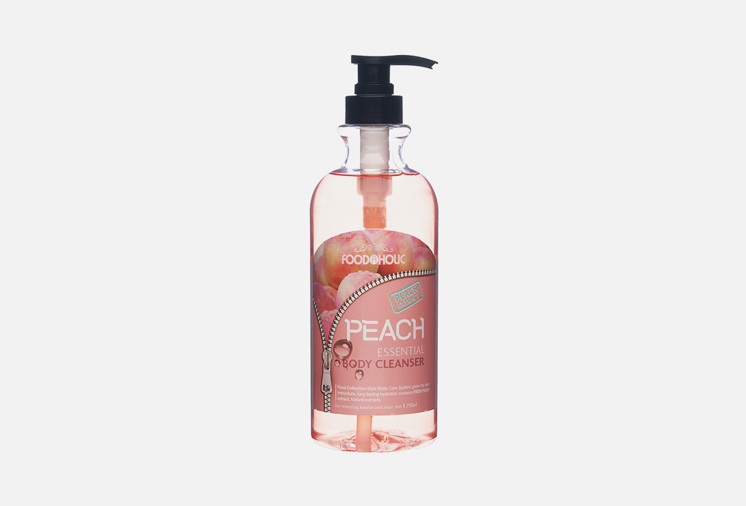 Гель для душа FoodaHolic PEACH / объём 750 мл