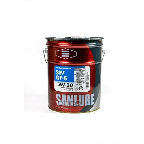 SANLUBE Масло Моторное 5W-30 SpCf Gf-6A 20Л Синтетика Япония 23880₽