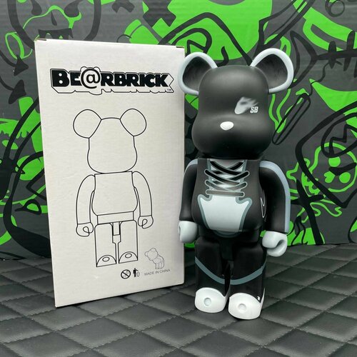 Игрушка Bearbrick Black 28см