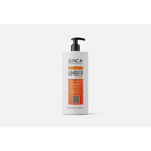 Шампунь для питания волос shampoo for nutrition AMBER SHINE ORGANIC шампунь для питания волос epica professional shampoo for nutrition amber shine organic 1000 мл