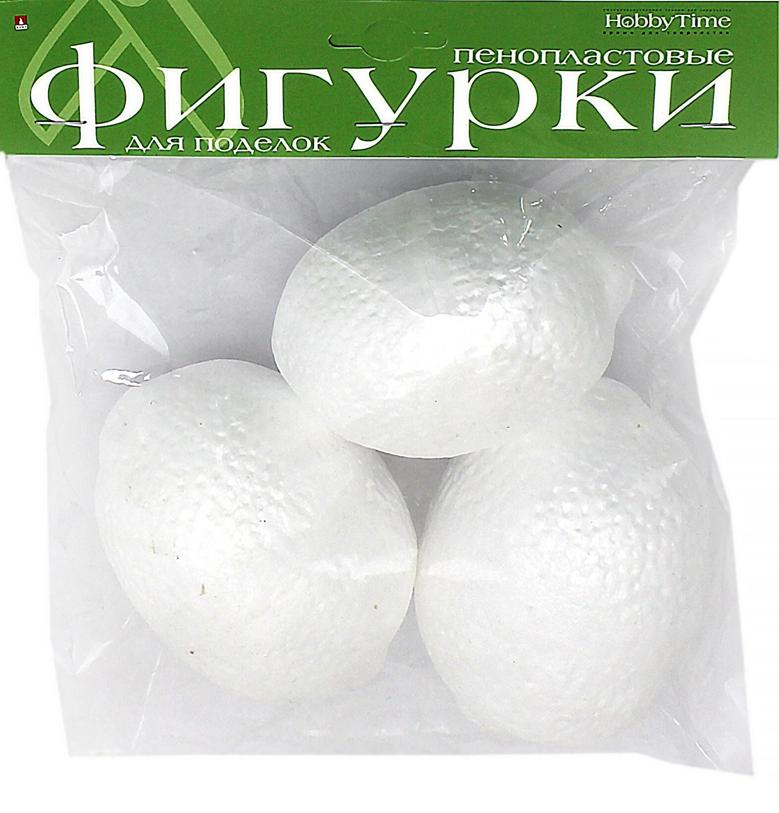 Пенопластовые фигурки 3 штуки, 90 мм, "ЛИМОНЫ" (2-184/02) Альт - фото №2