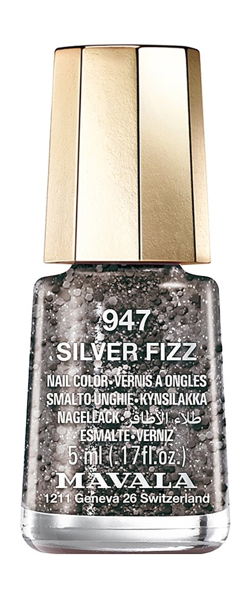 MAVALA Лак для ногтей с Кремнием, 5 мл, 947 Silver Fizz