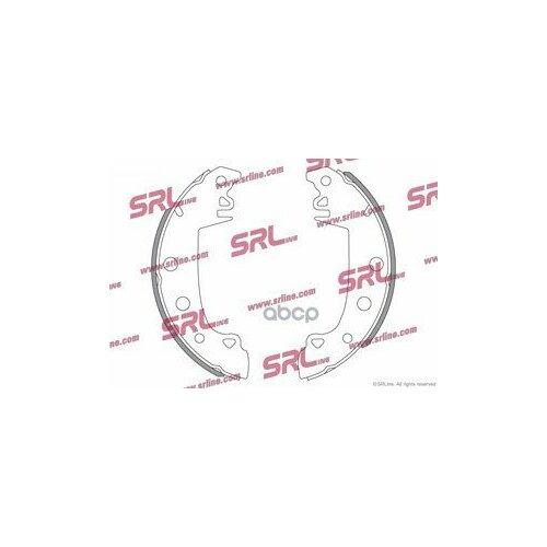 SRLINE S721088 Барабанные колодки (PJ)