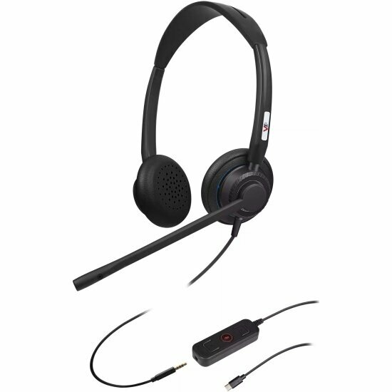 Гарнитура Voicexpert VXH-700DJ-C (USB-C/jack 3.5)