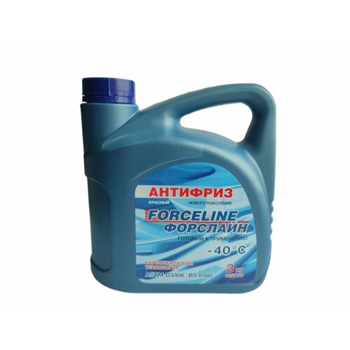 Антифриз (красный) FORCELINE -40 (3 кг) Техноформ (г. Климовск)
