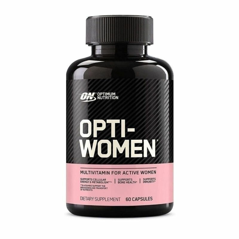 Витаминно-минеральный комплекс, Мультивитамины для женщин, Optimum Nutrition Opti-Women, 60 капсул