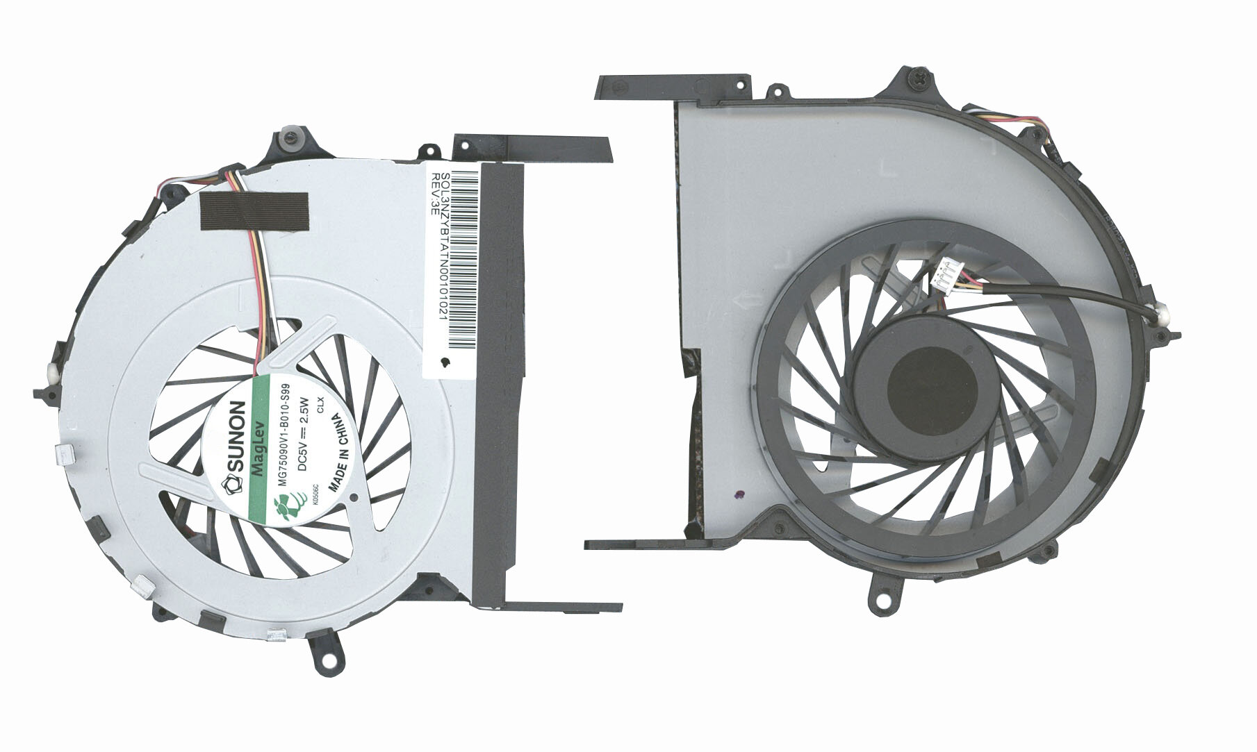Вентилятор (кулер) для Acer MG75090V1-B010-S99 (4-pin)
