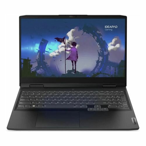 Ноутбук Lenovo IdeaPad Gaming 3 Gen 7 15.6" FHD IPS/Core i5-12450H/8GB/512GB SSD/GeForce RTX 3050 4Gb/DOS/RUSKB/черный (82S900KWRK)
