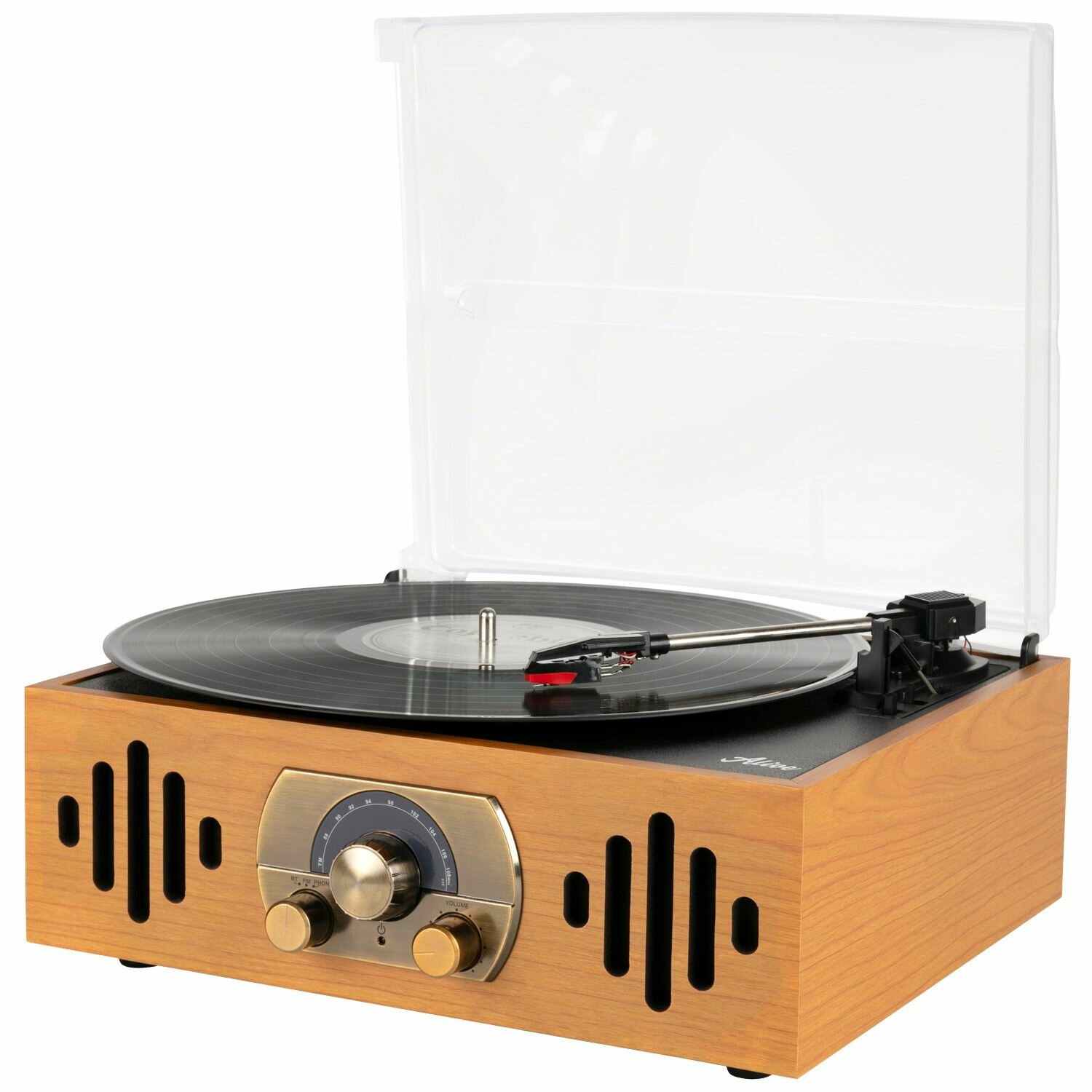 Виниловый проигрыватель Alive Audio QUATTRO LP Light Wood