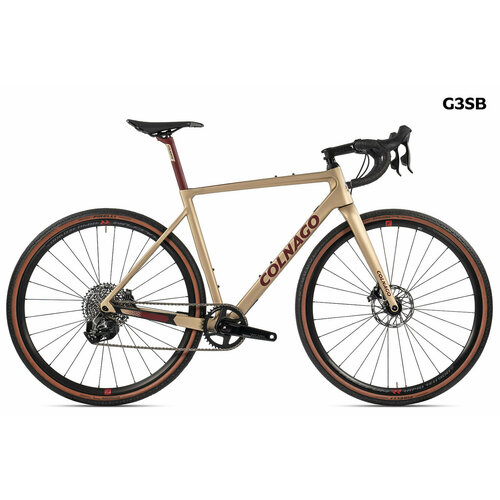 Велосипед Colnago G3-X Disc Rival Wide AXS RR900 (2024) Золотой 52