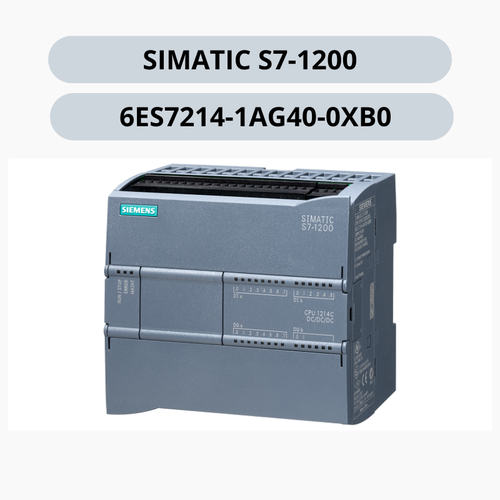 SIMATIC S7-1200, Компактное ЦПУ CPU 1214C DC/DC/DC Siemens 6ES7214-1AG40-0XB0 6es7954 8ll03 0aa0 simatic s7 карта памяти для s7 1x00 cpu 3 3 в flash 256 мбайт