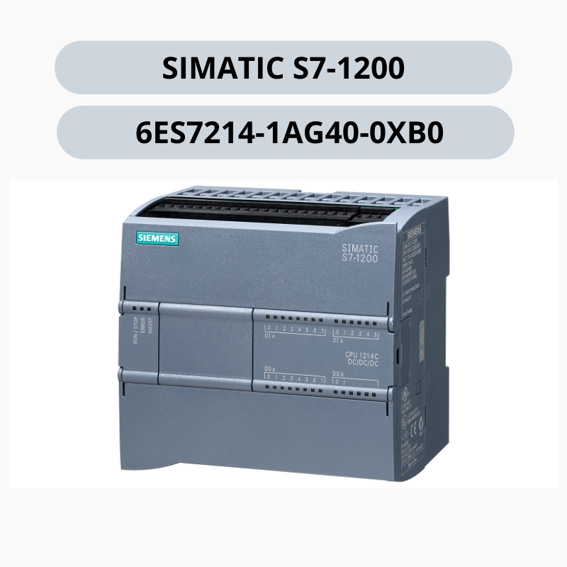 SIMATIC S7-1200 Компактное ЦПУ CPU 1214C DC/DC/DC Siemens 6ES7214-1AG40-0XB0