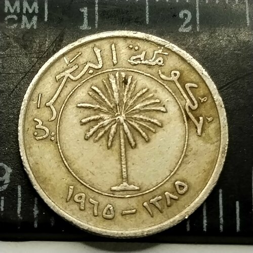 Бахрейн 50 филсов 1965. Пальма.