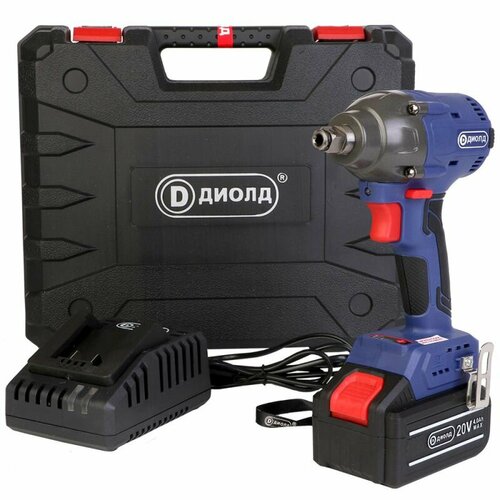 Гайковерт ударный аккумуляторный диолд ГЭА-20ЛИ-03 с АКБ и ЗУ в кейсе 1200000₽