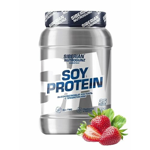 Протеин Siberian Nutrogunz Soy Protein 750г Клубника